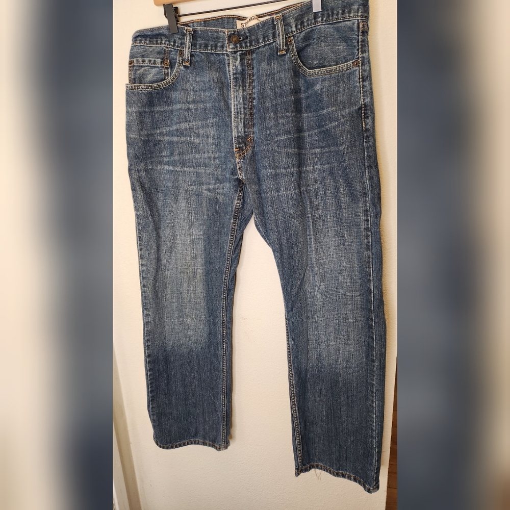 LEVIS Men's 505 Straight Regular Fit Jeans